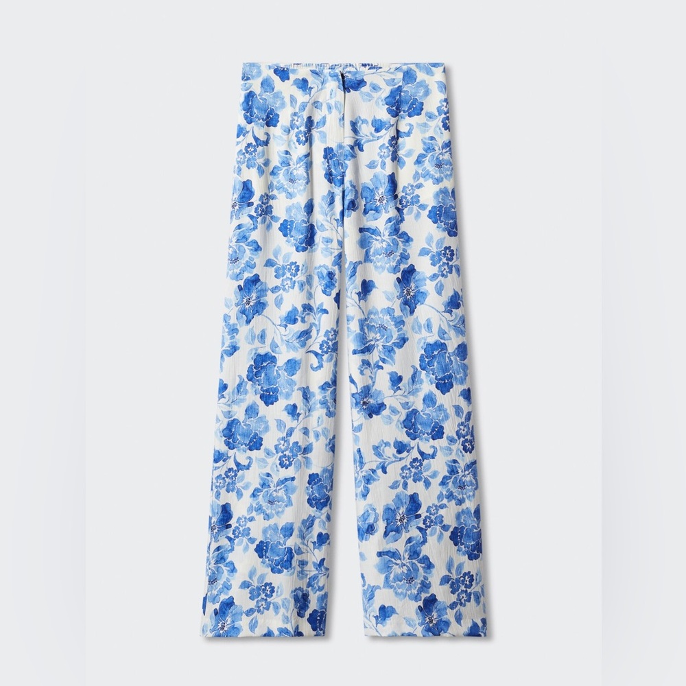 Floral palazzo pants